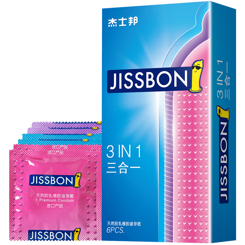 杰士邦-三合一6只裝