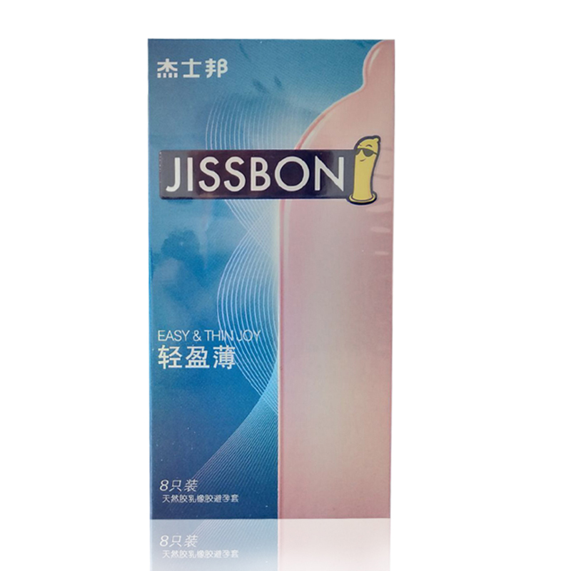 杰士邦-輕盈薄8只裝